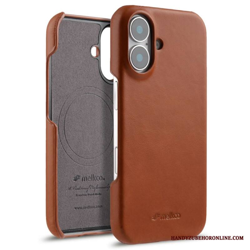 Kuori iPhone 17 Magsafe-yhteensopiva Vahattu Nahka