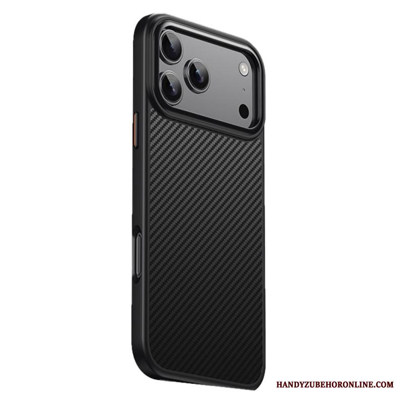 Kuori iPhone 17 Pro Magsafe-yhteensopiva Ultraohut Hiilikuituinen Näyttösuoja Suojakuori