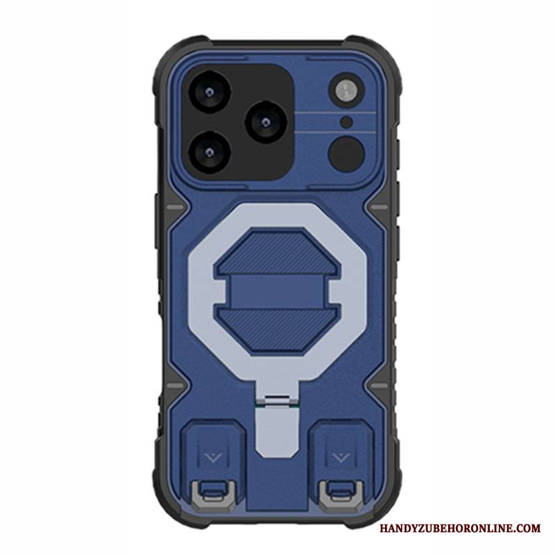 Kuori iPhone 17 Pro Max Magsafe-yhteensopiva Kiinnityksen Ja Rannehihnan Kanssa