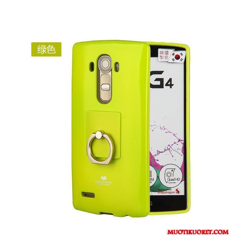 Lg G4 Kuori Suojaus Vihreä Murtumaton Ohut Ultra Pehmeä Neste Puhelimen Kuoret