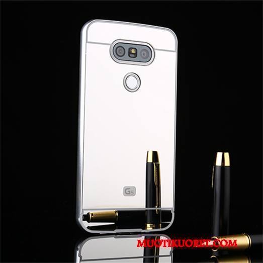 Lg G5 Kuori Metalli Peili All Inclusive Murtumaton Kotelo Puhelimen Kuoret Suojaus