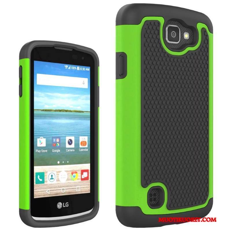 Lg K4 Puhelimen Kuoret Vihreä Silikoni All Inclusive Pehmeä Neste Kotelo Kuori