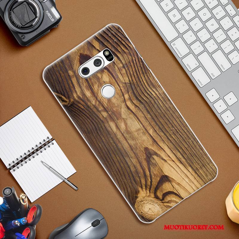 Lg V30 Puhelimen Kuoret Maalaus Kuori Murtumaton Kotelo Kova Luova