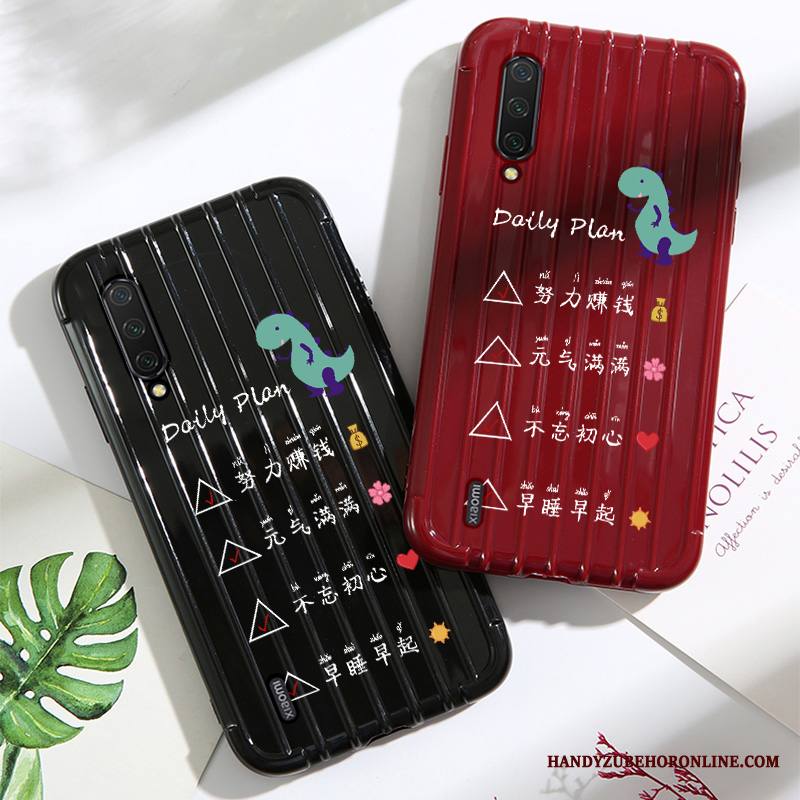 Mi 9 Lite Kuori Punainen Näytönsuojus Luova All Inclusive Puhelimen Kuoret Pieni Trendi