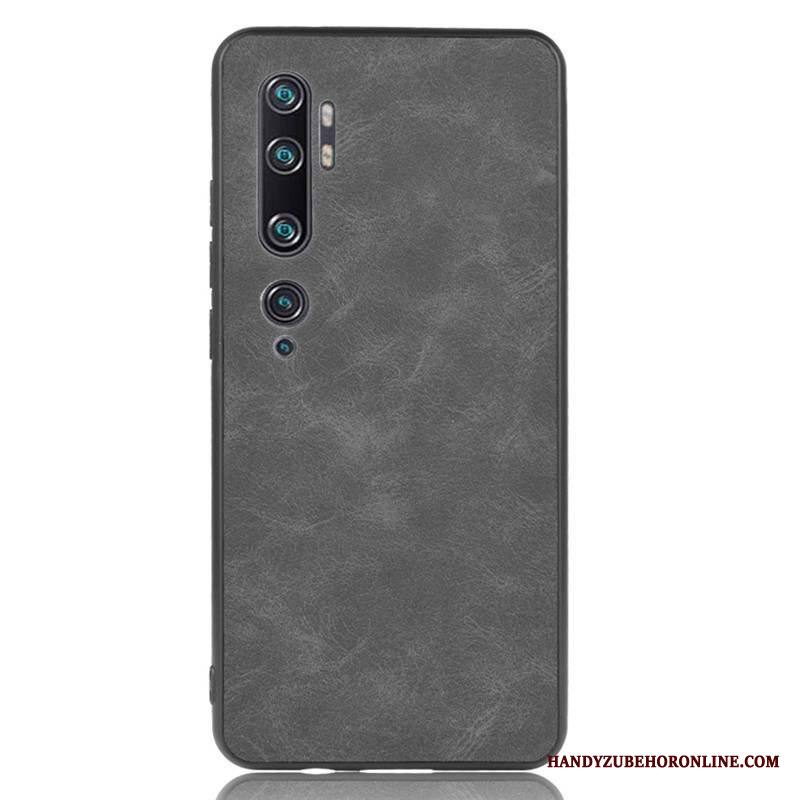 Mi Note 10 Kuori Kotelo Silikoni Pehmeä Neste Murtumaton Suojaus Harmaa Persoonallisuus
