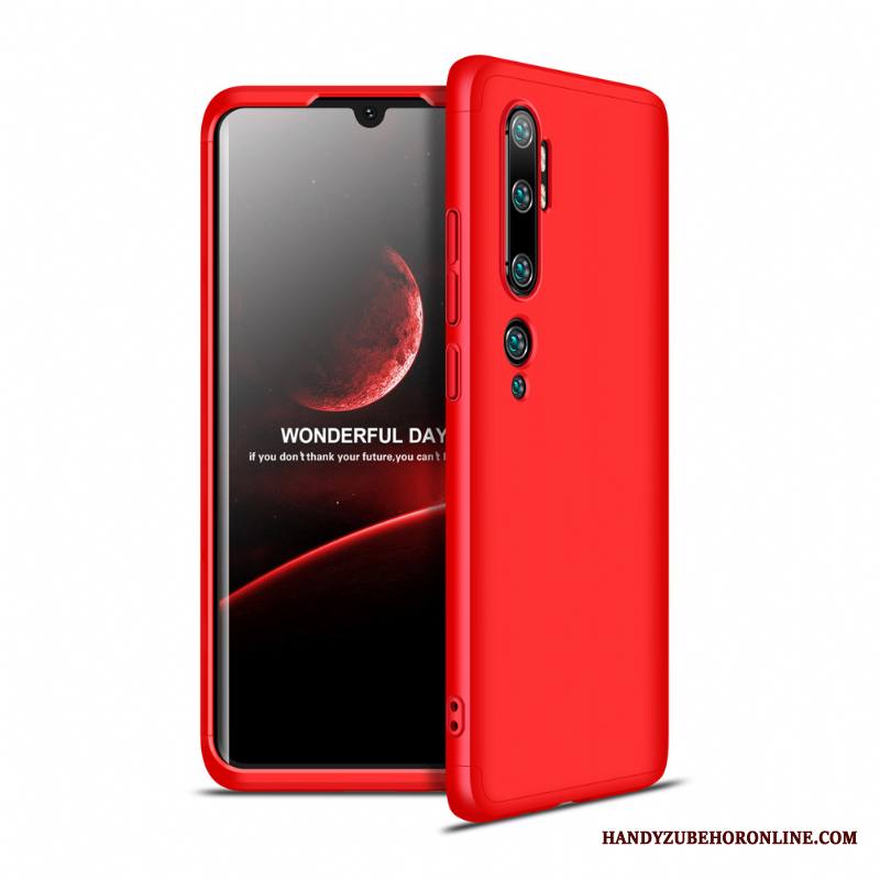 Mi Note 10 Puhelimen Kuoret Kova Punainen Suojaus Pieni Kuori Trendi