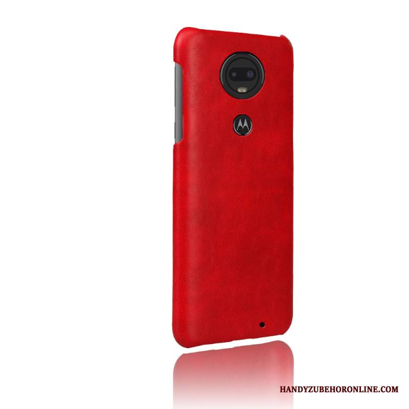 Moto G7 Kuori Liiketoiminta Puhelimen Kuoret Vuosikerta Nahka Kotelo Persoonallisuus Suojaus