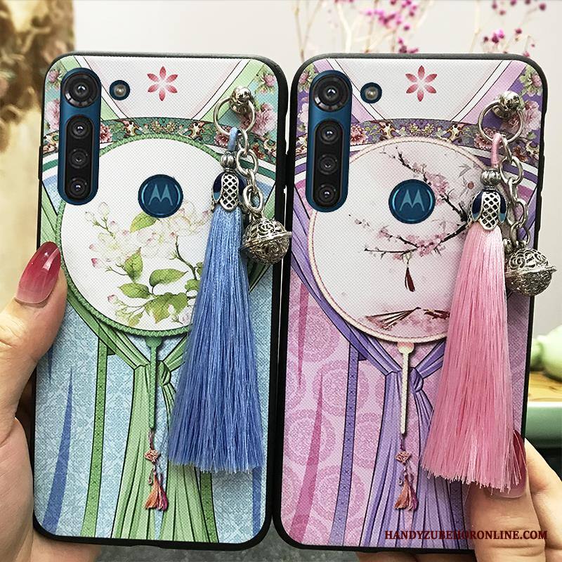 Moto G8 Power Kuori Puhelimen Kuoret Suojaus Vuosikerta Kotelo Ripustettavat Koristeet Tuuli Palatsi