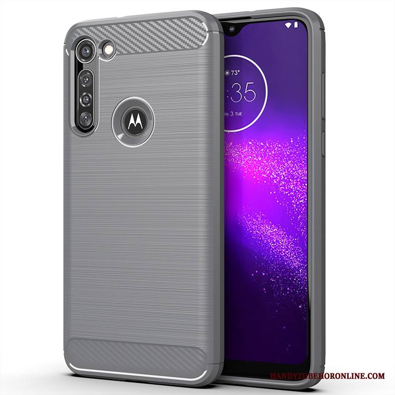 Moto G8 Power Puhelimen Kuoret Suojaus Kuori Murtumaton Harmaa Liukumaton Kotelo