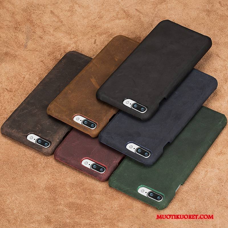 Moto Z Play Kuori Aito Nahka Ylellisyys Nahkakotelo Musta Puhelimen Kuoret Vuosikerta Murtumaton