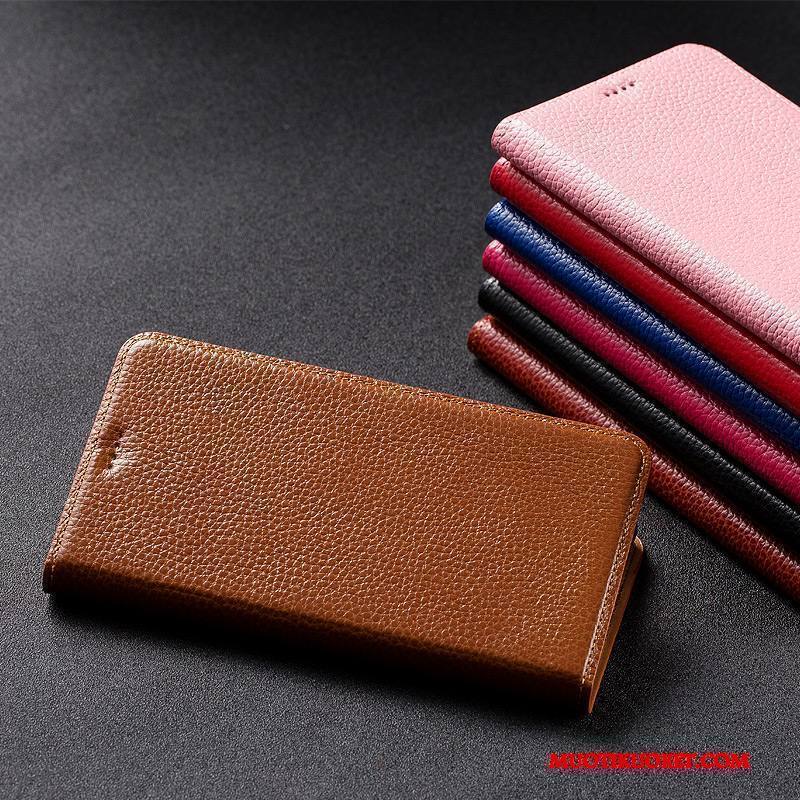 Moto Z2 Play Kuori Nahkakotelo Litsi Puhelimen Puhelimen Kuoret Suojaus Aito Nahka