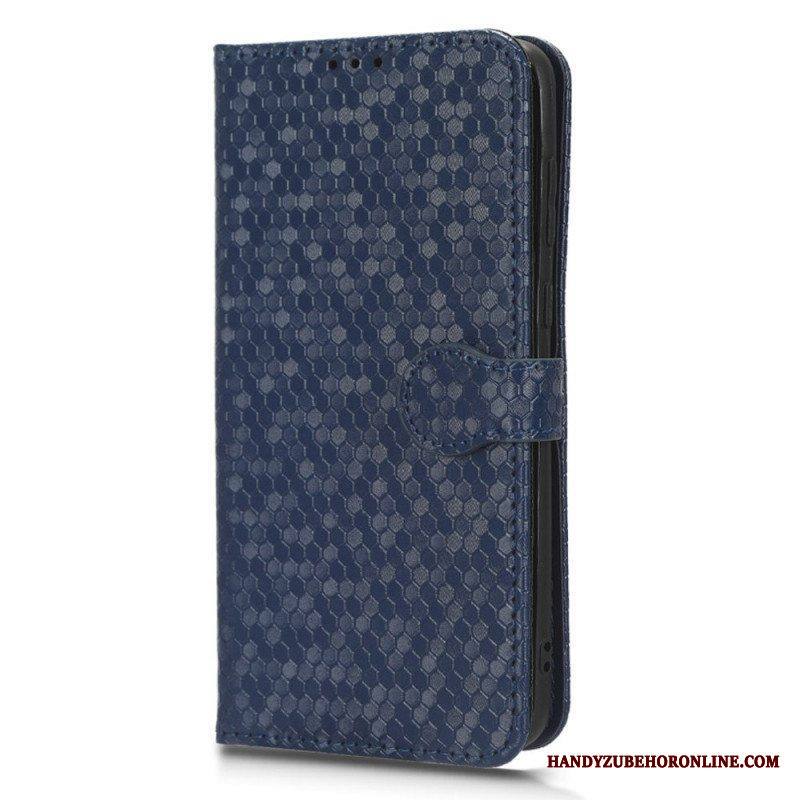 Nahkakotelo Huawei P60 Pro Suojaketju Kuori 3d-kuvio Hihnalla