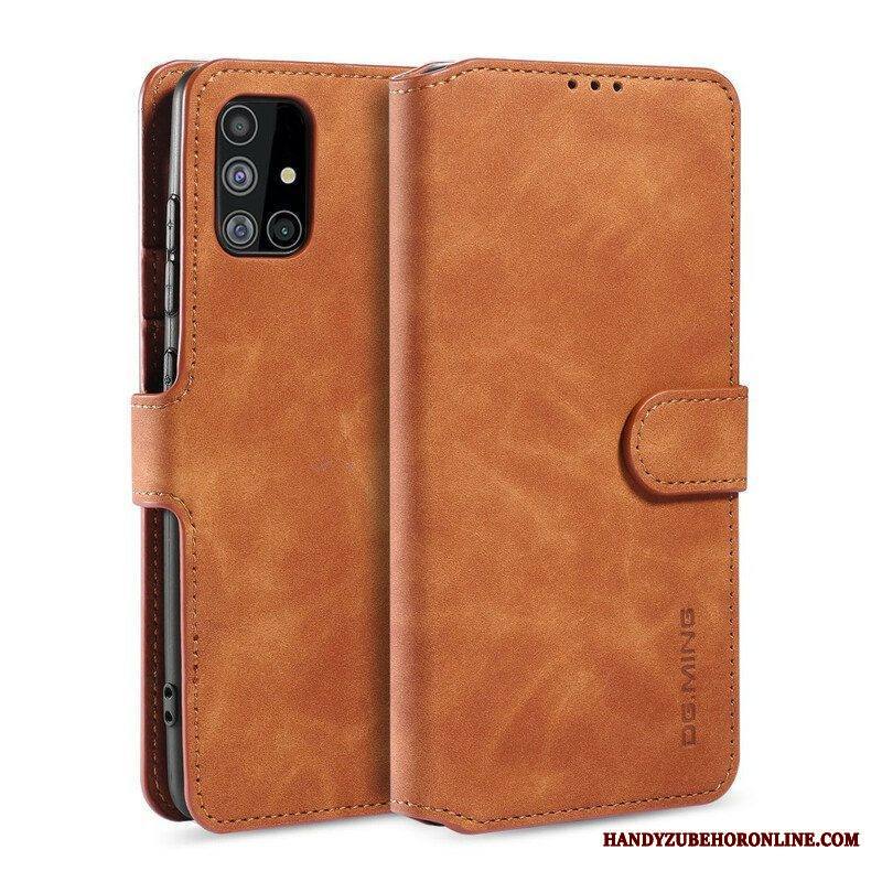 Nahkakotelo Samsung Galaxy A51 5G Dg.ming Retro