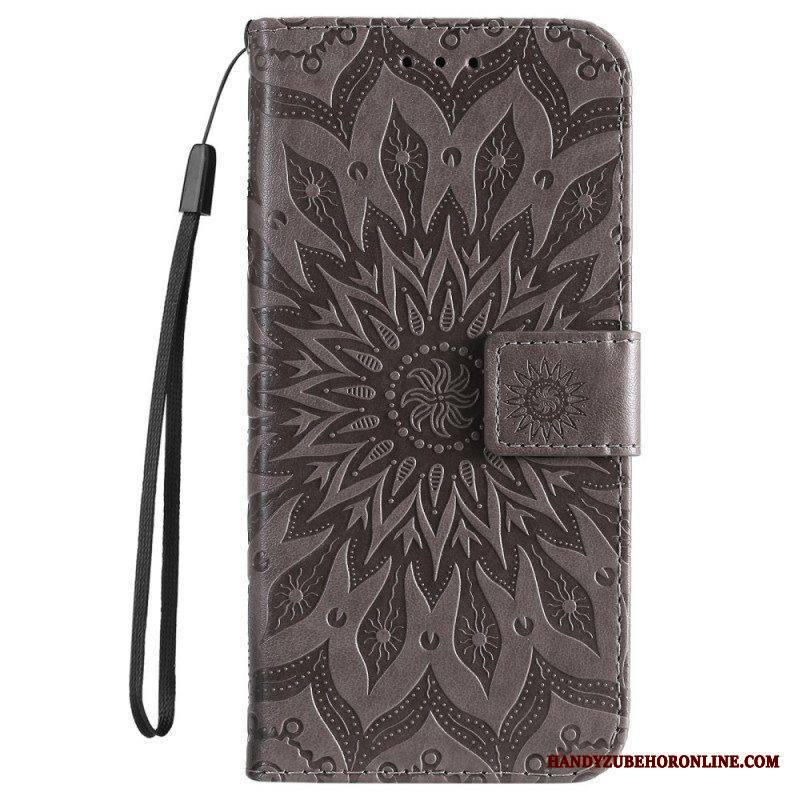 Nahkakotelo Samsung Galaxy M52 5G Itämainen Mandala