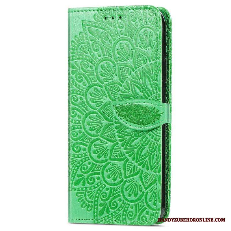 Nahkakotelo Samsung Galaxy S22 Ultra 5G Heimojen Lehdet