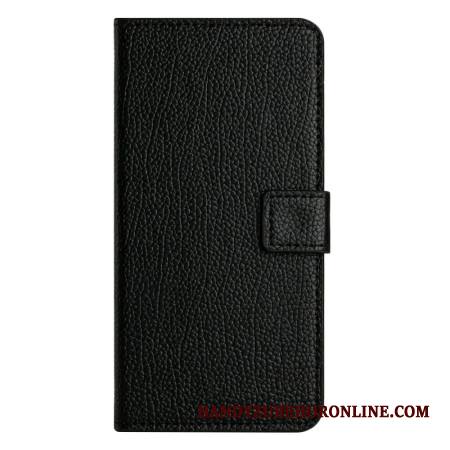 Nahkakotelo Samsung Galaxy S25 Fe Klassinen Musta