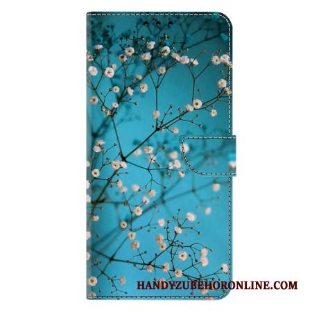 Nahkakotelo Samsung Galaxy S25 Plus 5g Kukkivia Oksia