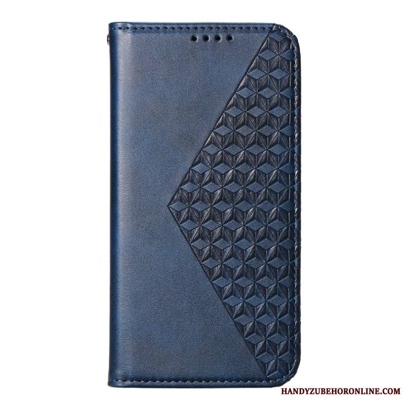 Nahkakotelo Samsung Galaxy S26 Kohokuvioitu Geometria