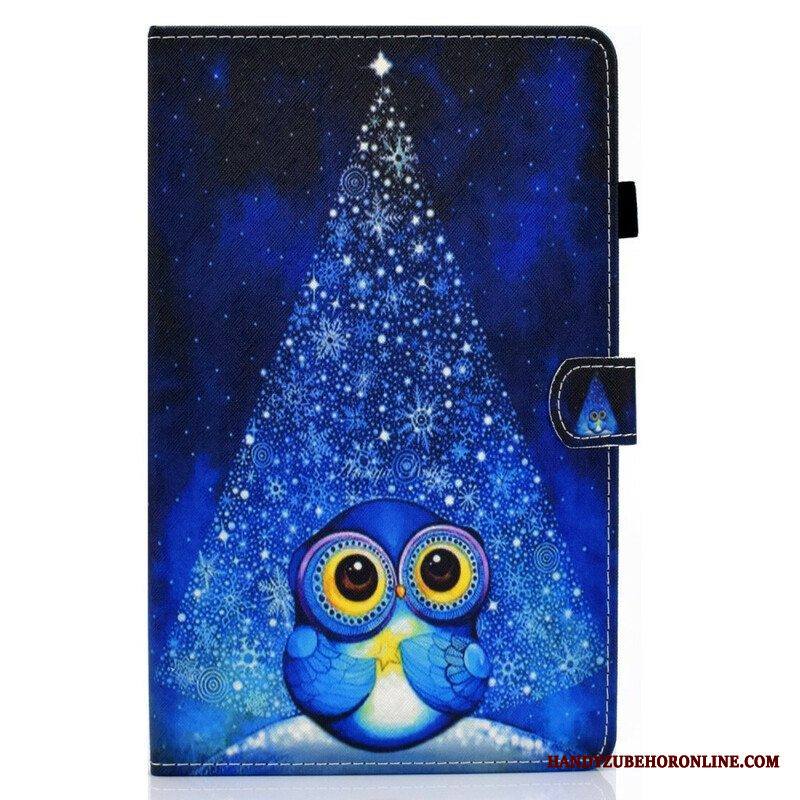 Nahkakotelo Samsung Galaxy Tab S8 / Tab S7 Pöllö