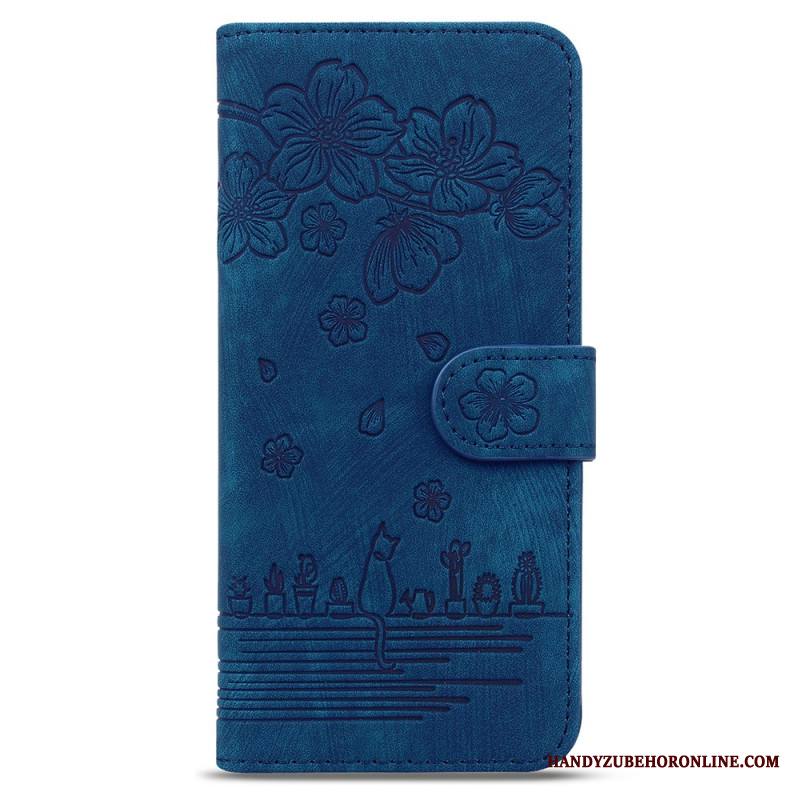 Nahkakotelo Samsung Galaxy Z Fold 7 Kissanäkymä