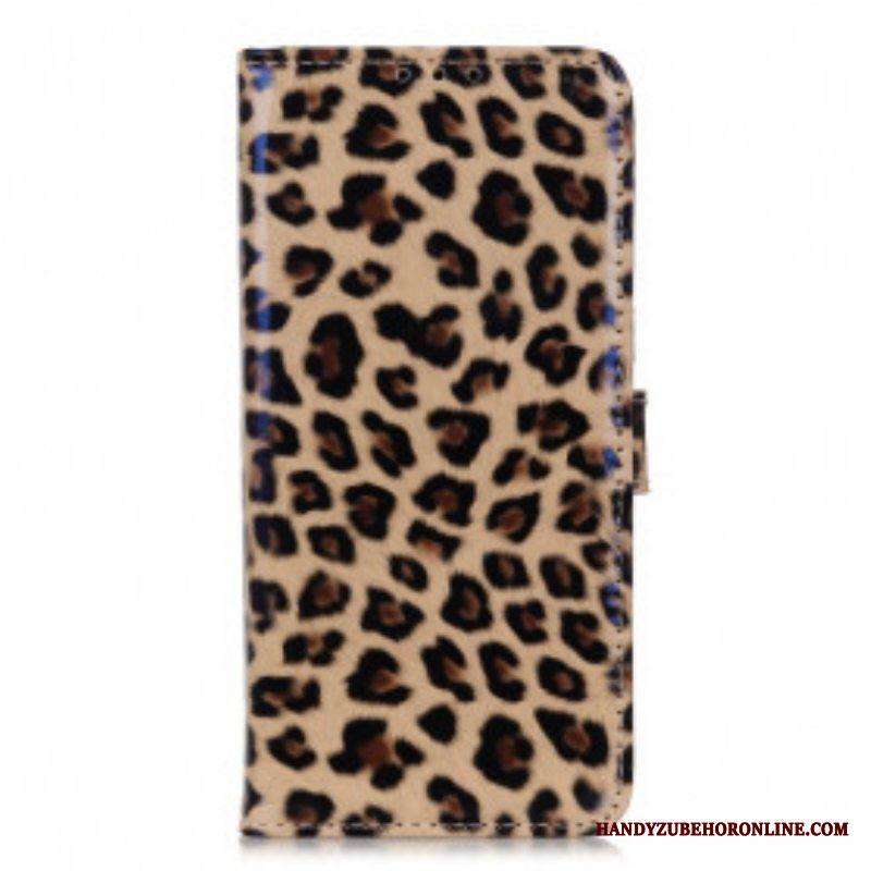 Nahkakotelo Sony Xperia 1 III Leopardi