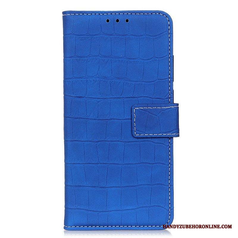 Nahkakotelo Sony Xperia 10 IV Krokotiilin Ihotyyli