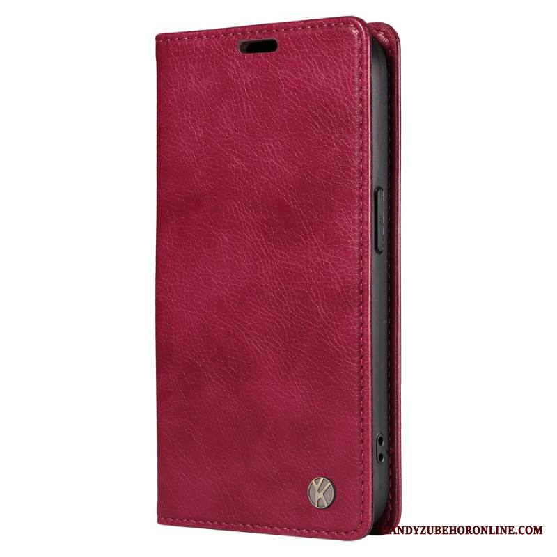 Nahkakotelo Xiaomi 15 Pro Yikatu Nahkakuvio