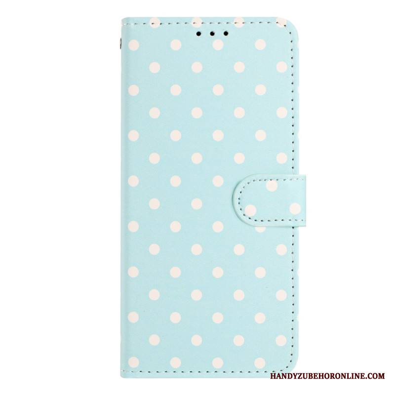 Nahkakotelo Xiaomi 17 Pro Max Pilkullinen Kuvio