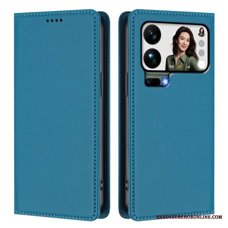 Nahkakotelo Xiaomi 17 Pro Max Puhelinkuoret Magneettinen Suljin Ja Rfid-suojaus