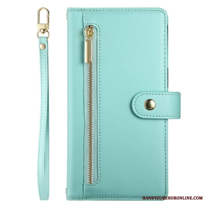 Nahkakotelo Xiaomi Redmi Note 14 4g Lompakko Ja Hihnat