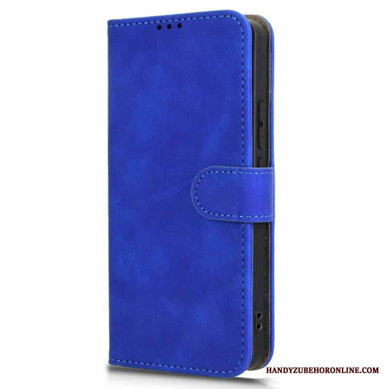 Nahkakotelo Xiaomi Redmi Note 14 5g Klassinen Mokkanahkaefekti