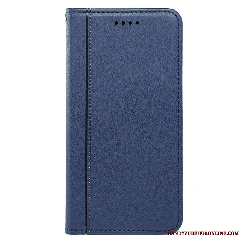 Nahkakotelo Xiaomi Redmi Note 14s Kanttinauha Ja Hihna