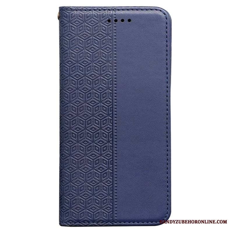 Nahkakotelo Xiaomi Redmi Note 15 Pro Plus 5g Läppäkansi Hihnareunuksella