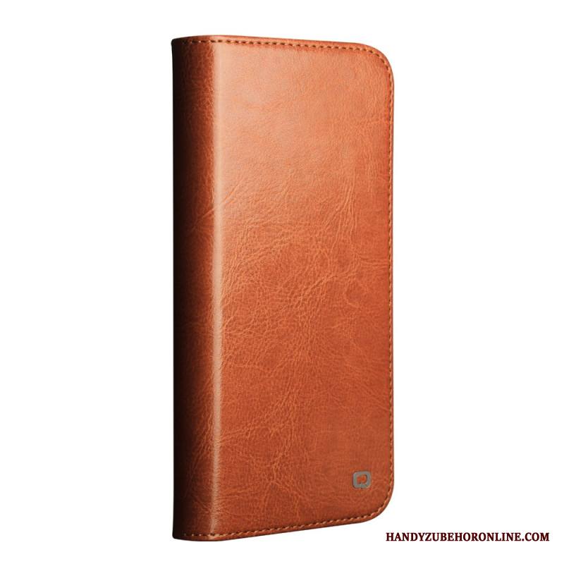 Nahkakotelo iPhone 17 Pro Max Qialino Nahka Suojakuori