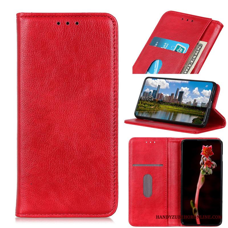 Nokia 2.3 Kuori Litsi Magneettinen Puhelimen Kuoret Punainen Kotelo Kukkakuvio