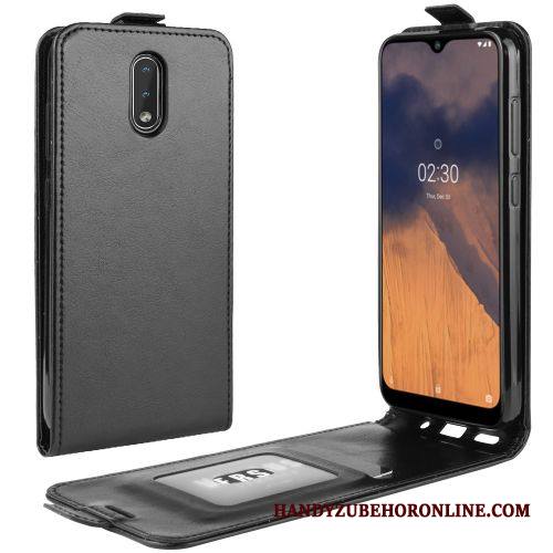 Nokia 2.3 Kuori Nahkakotelo Liiketoiminta Kuoret Musta Puhelimen Kuoret Trendi Salkku