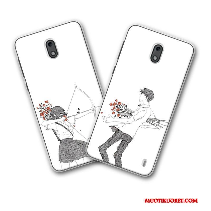 Nokia 2 Kuori Murtumaton Kotelo Puhelimen Silikoni Suojaus Pehmeä Neste Kustannukset