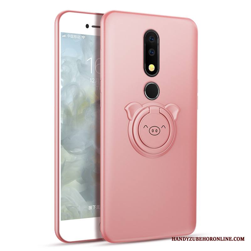 Nokia 3.1 Plus Kuori Jauhe Pehmeä Neste Suojaus Murtumaton Net Red Puhelimen Kuoret All Inclusive