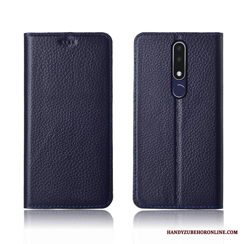 Nokia 7.1 Kuori Litsi Sininen Murtumaton Uusi Silikoni Puhelimen Puhelimen Kuoret