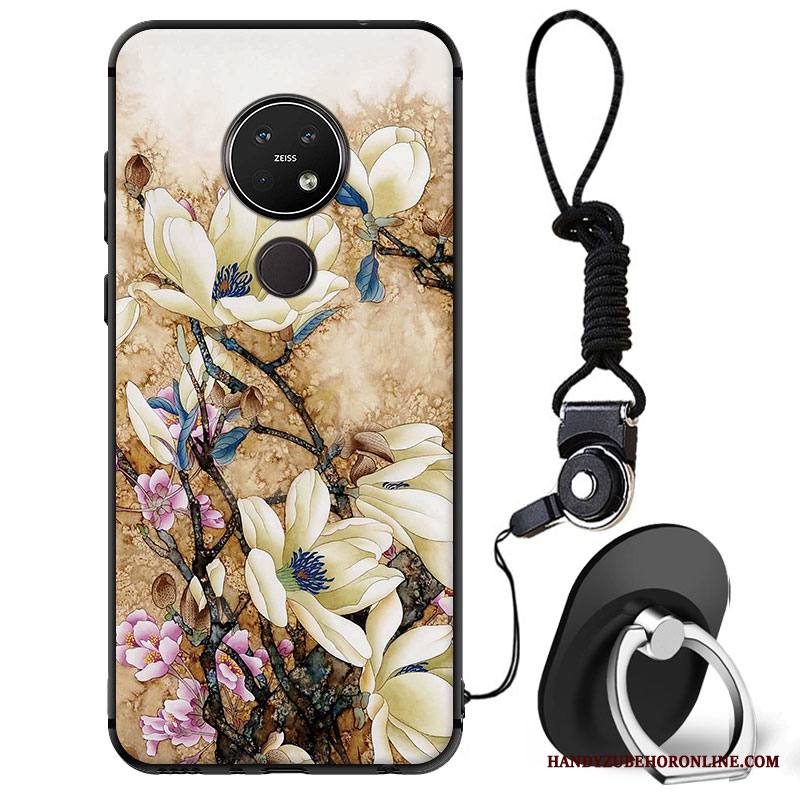 Nokia 7.2 Kuori Suojaus Trendi Kotelo Puhelimen Kuoret Silikoni Murtumaton All Inclusive