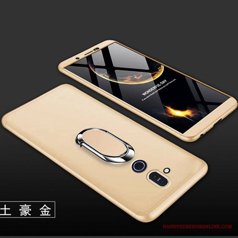 Nokia 8.1 Ohut Pesty Suede Kuori Kova All Inclusive Ultra Trendi