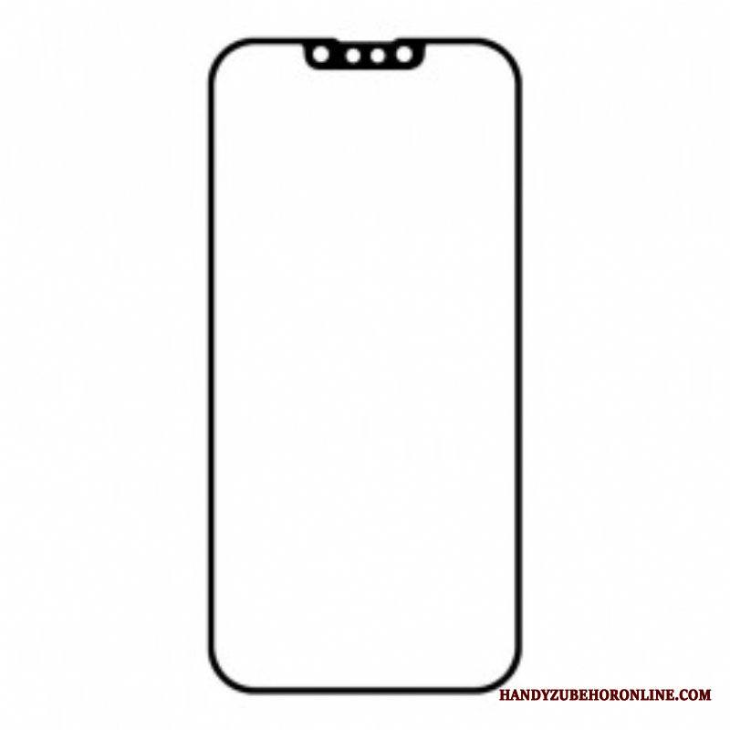 Näytönsuoja Karkaistu Lasi Reunat Musta iPhone 13/13 Pro