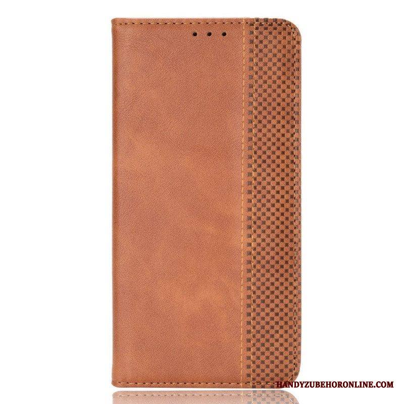 Puhelinkuoret Huawei Mate 50 Pro Kotelot Flip Vintage Nahkatyyli