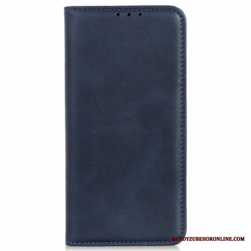 Puhelinkuoret Motorola Edge 20 Pro Kotelot Flip Halkaistu Nahka Design