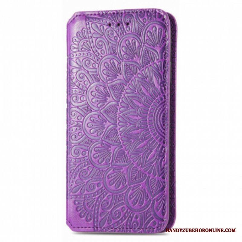 Puhelinkuoret Motorola Edge 20 Pro Kotelot Flip Mandala