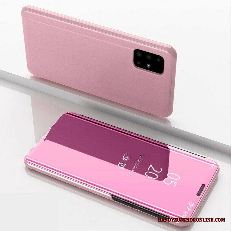 Puhelinkuoret Samsung Galaxy A51 5G Kotelot Flip Peili