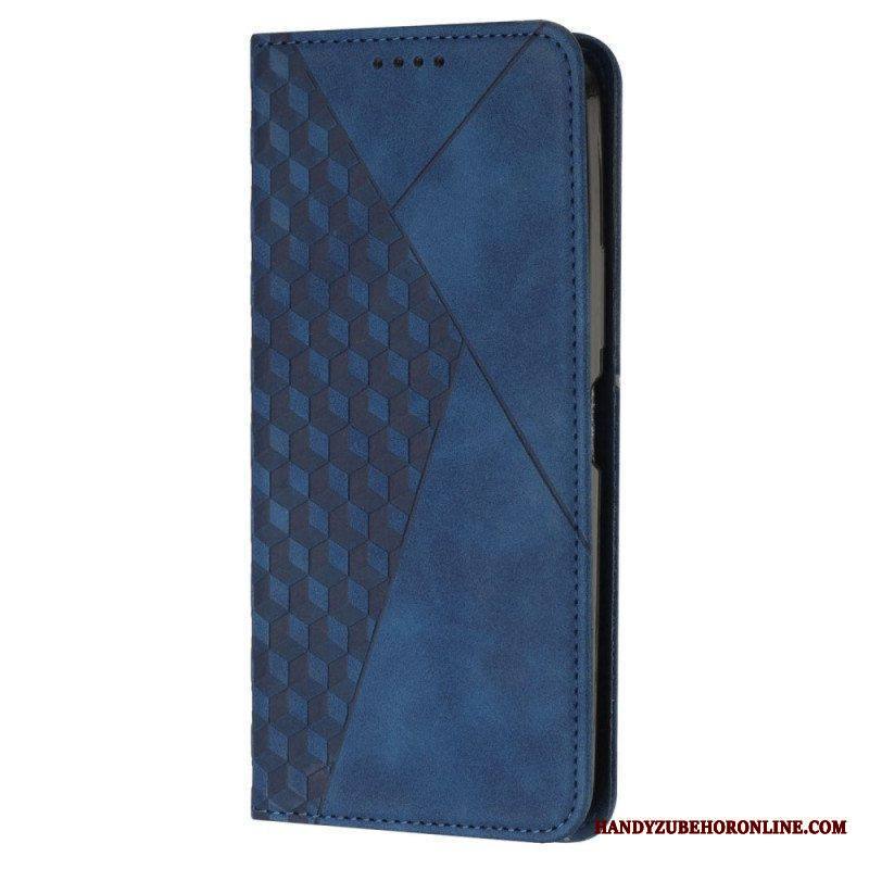 Puhelinkuoret Samsung Galaxy A54 5G Kotelot Flip Style Nahka 3d-kuvio