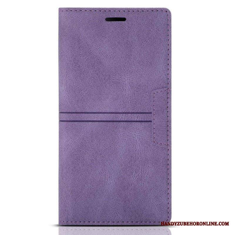 Puhelinkuoret Samsung Galaxy A54 5G Kotelot Flip Tyylikäs Nahka Couture