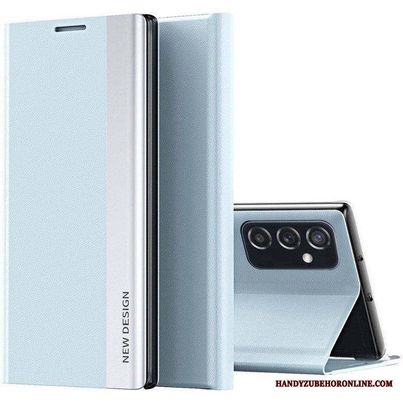 Puhelinkuoret Samsung Galaxy M23 5G Kotelot Flip Keinonahka Uusi Muotoilu