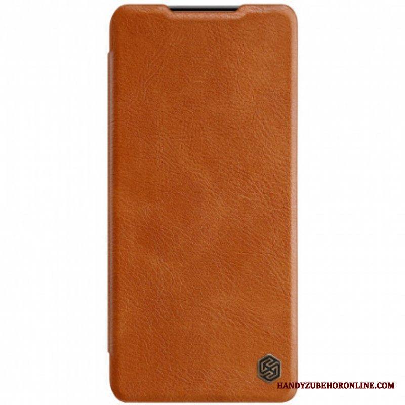 Puhelinkuoret Samsung Galaxy S21 5G Kotelot Flip Nillkin Qin -sarja
